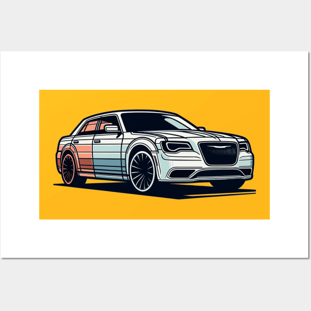 Chrysler 300 Wall Art by Vehicles-Art